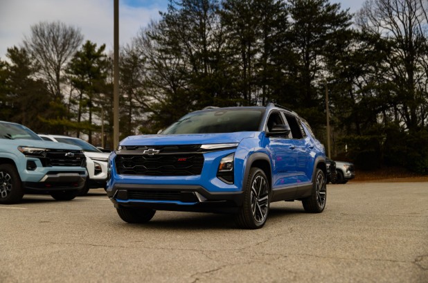 blue 2026 chevy equinox