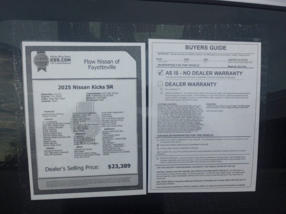 2025 Nissan Kicks SR FWD