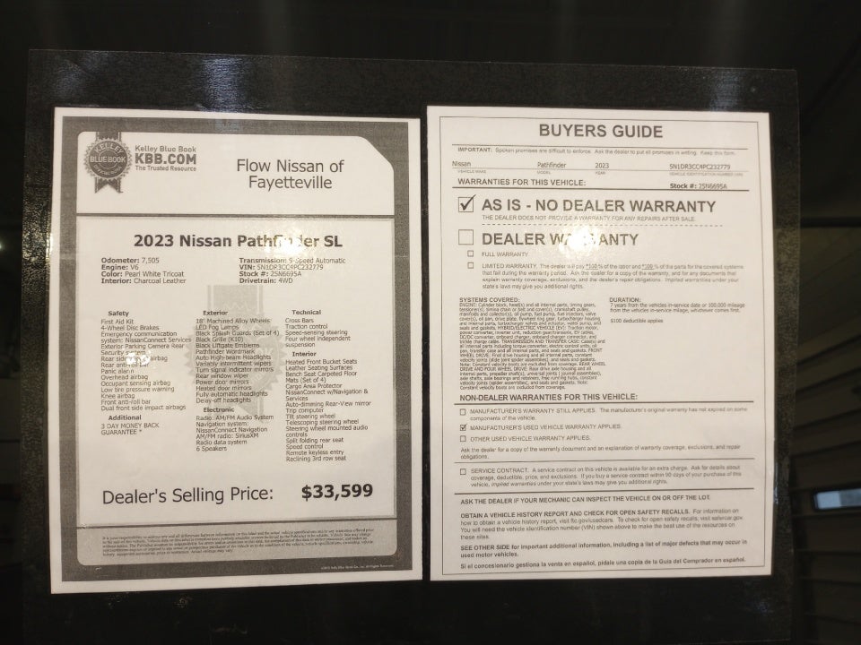 2023 Nissan Pathfinder SL 4WD