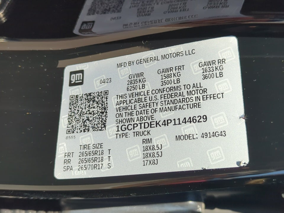 2023 Chevrolet Colorado 4WD Crew Cab Short Box Z71