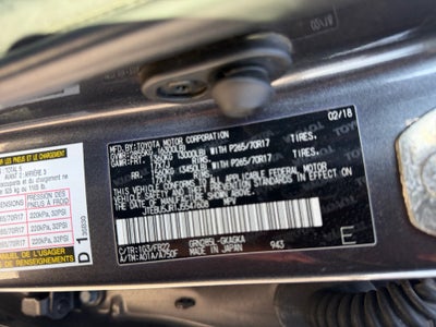 2018 Toyota 4Runner SR5