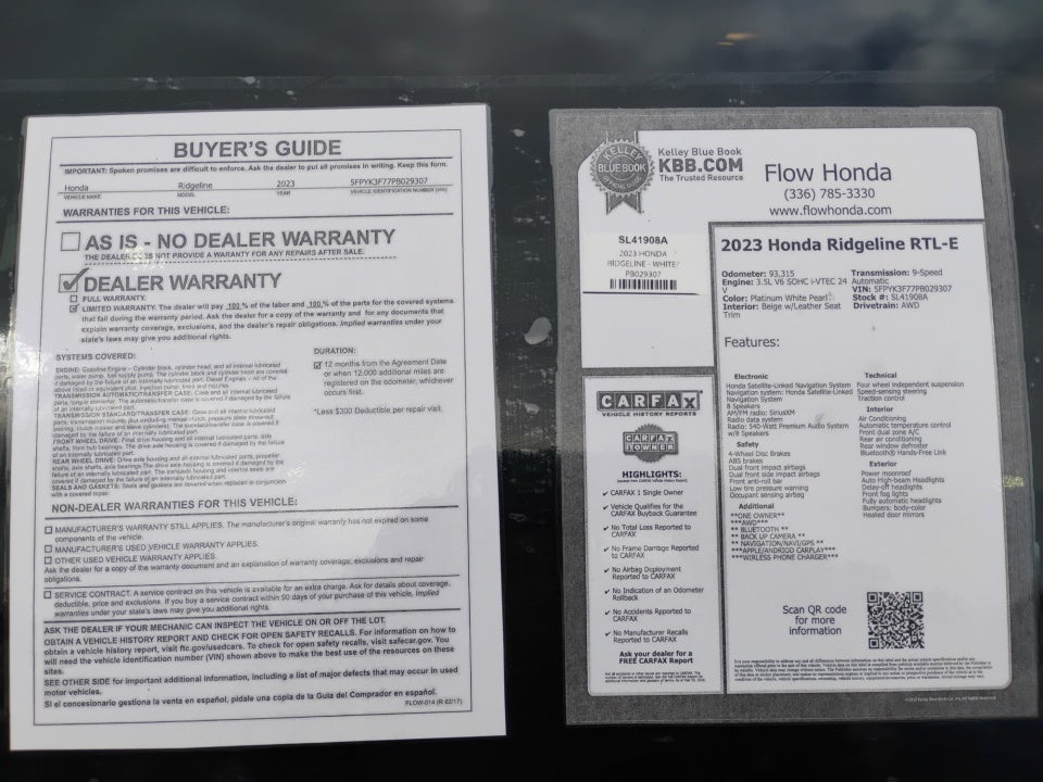 2023 Honda Ridgeline RTL-E