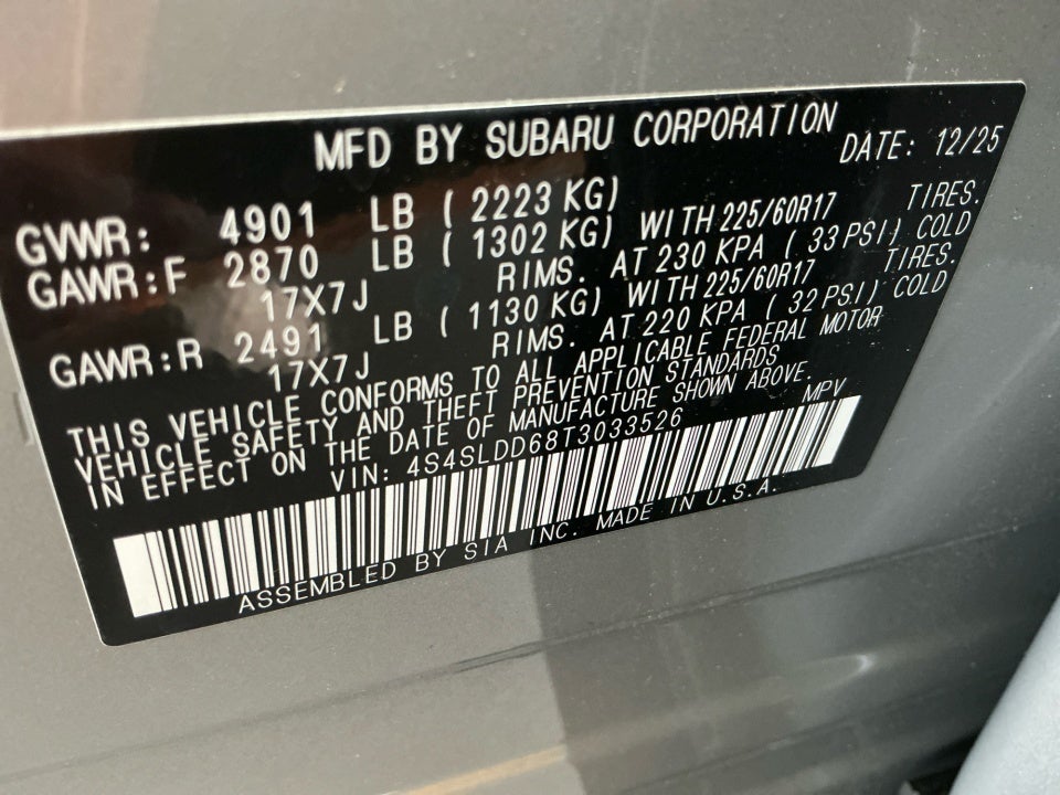2026 Subaru Forester Premium