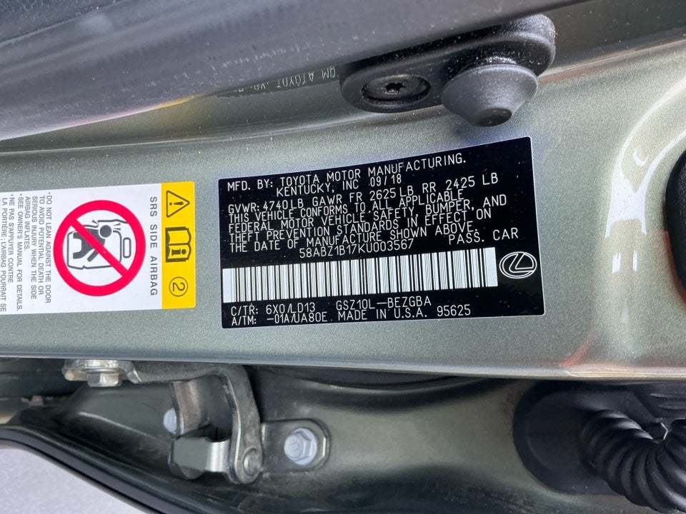 2019 Lexus ES 350 ES 350