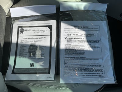 2018 Jeep Compass Latitude 4x4