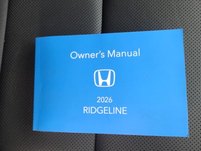 2026 Honda Ridgeline RTL