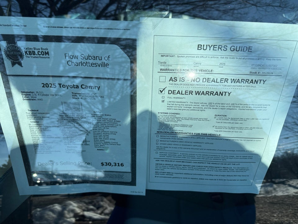 2025 Toyota Camry SE