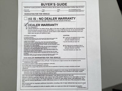 2024 Chevrolet Trax FWD LT