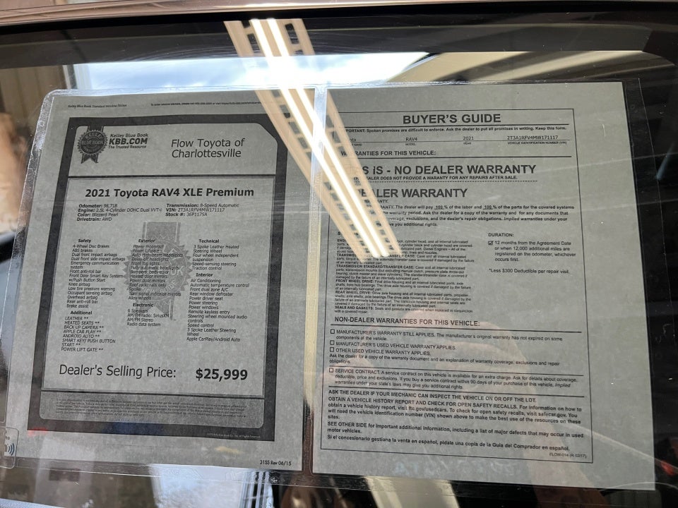 2021 Toyota RAV4 XLE Premium