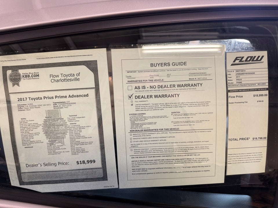 2017 Toyota Prius Prime Advanced