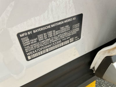 2022 BMW X3 sDrive30i