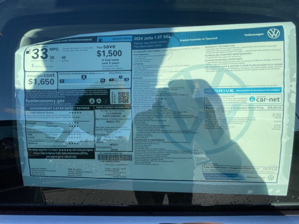 2024 Volkswagen Jetta 1.5T SEL