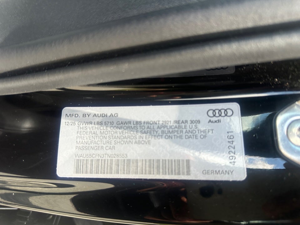 2026 Audi A6 Premium Plus quattro S tronic