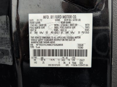 2012 Ford F-150 XLT
