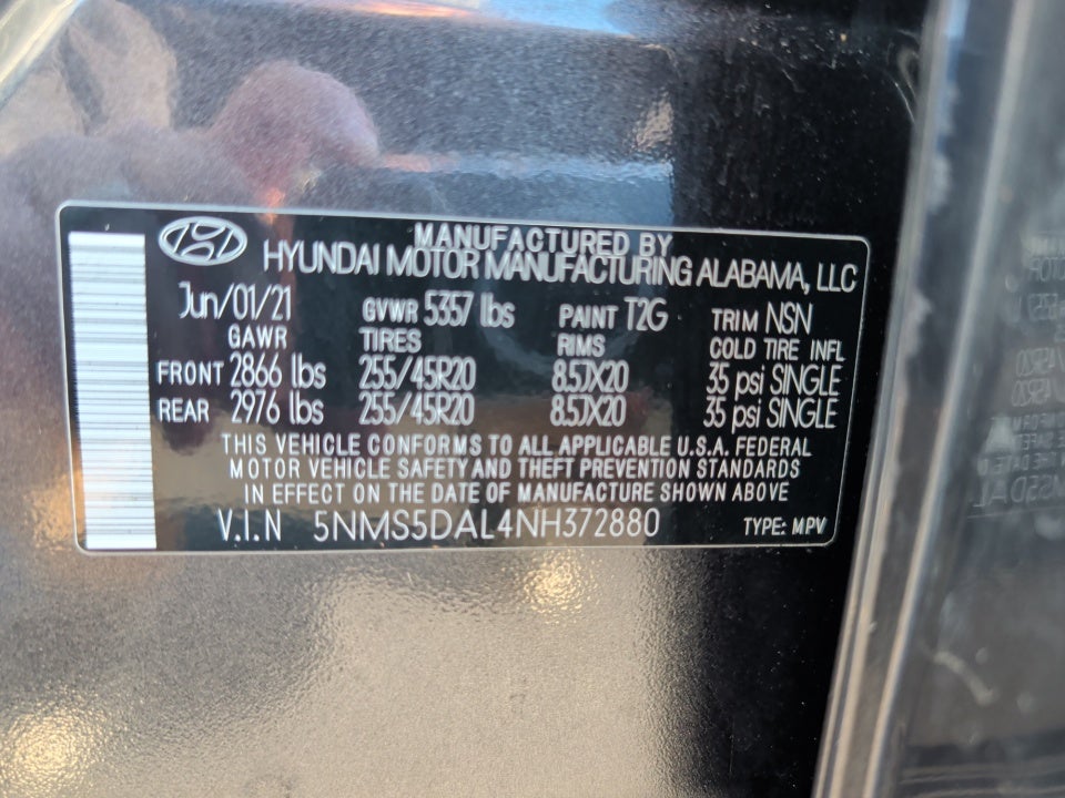 2022 Hyundai Santa Fe Calligraphy