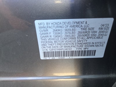 2023 Acura MDX w/Advance Package