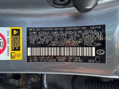 2015 Lexus ES 350 350