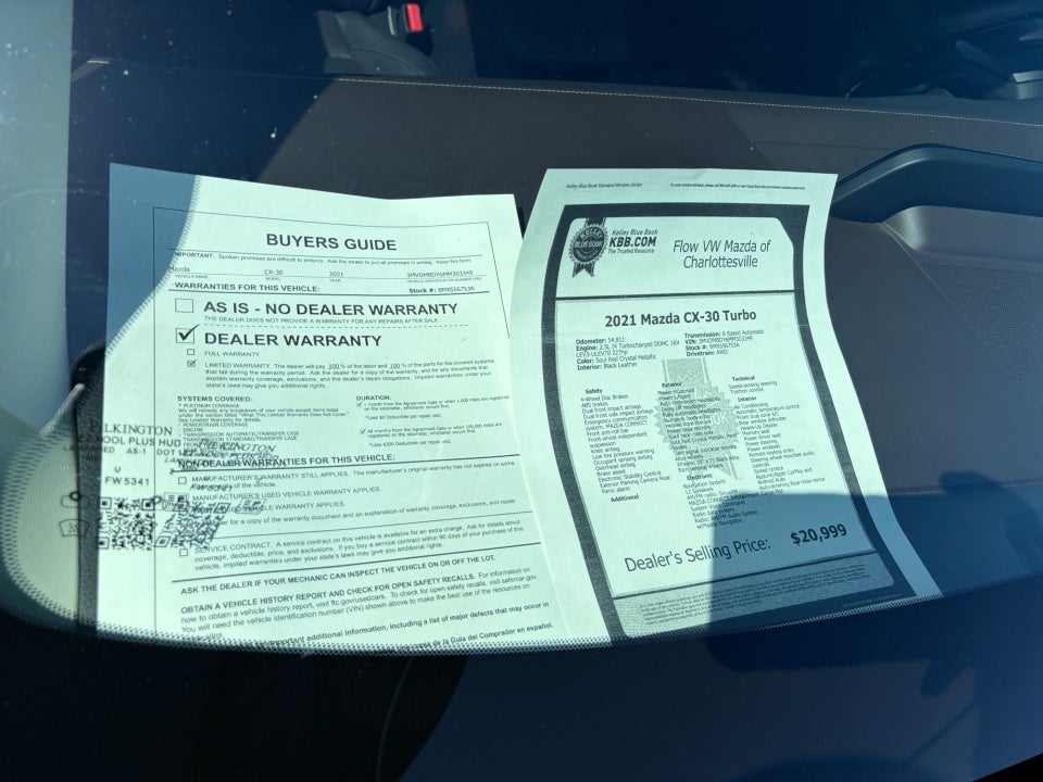 2021 Mazda Mazda CX-30 2.5 Turbo Premium