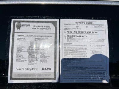 2023 GMC Acadia AWD SLT