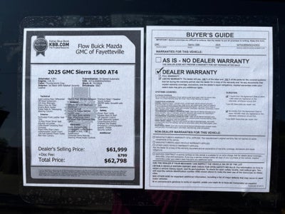 2025 GMC Sierra 1500 AT4