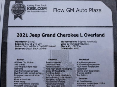 2021 Jeep Grand Cherokee L Overland
