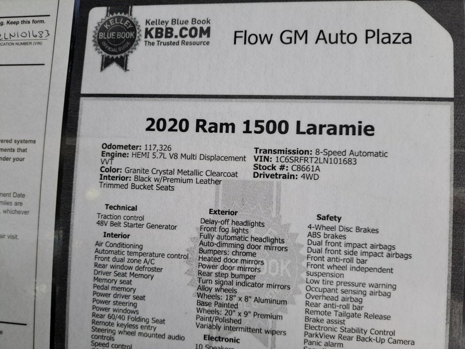 2020 RAM 1500 Laramie