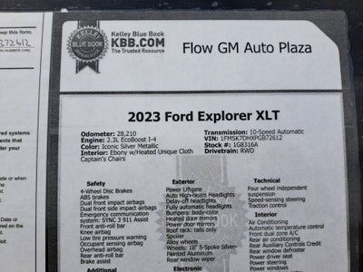 2023 Ford Explorer XLT