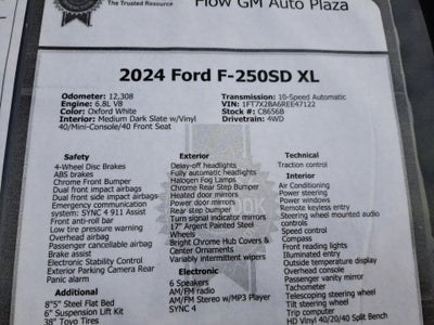 2024 Ford Super Duty F-250 SRW XL