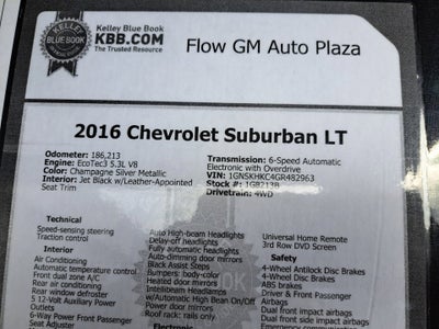 2016 Chevrolet Suburban LT