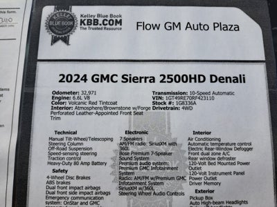2024 GMC Sierra 2500 HD Denali