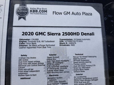 2020 GMC Sierra 2500 HD Denali