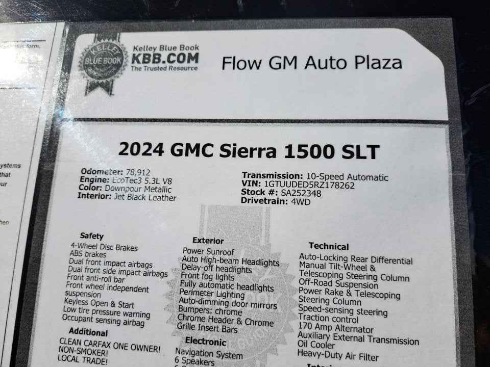 2024 GMC Sierra 1500 SLT