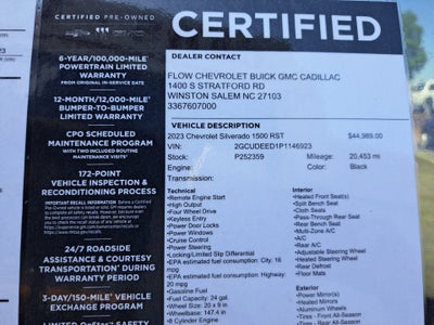 2023 Chevrolet Silverado 1500 RST