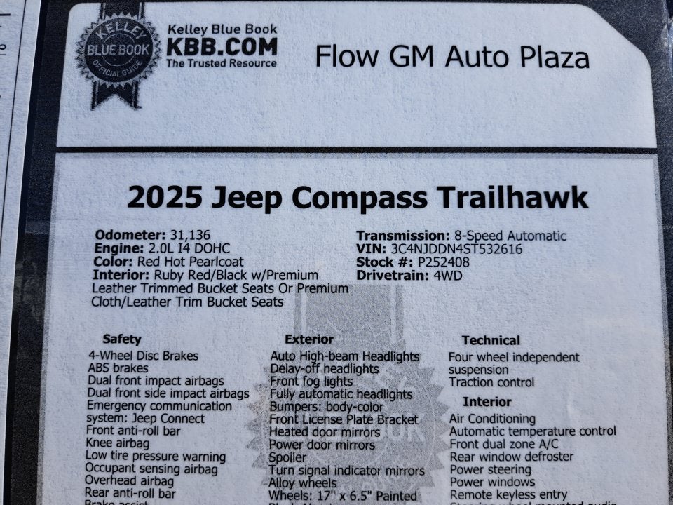 2025 Jeep Compass Trailhawk - Photo 39