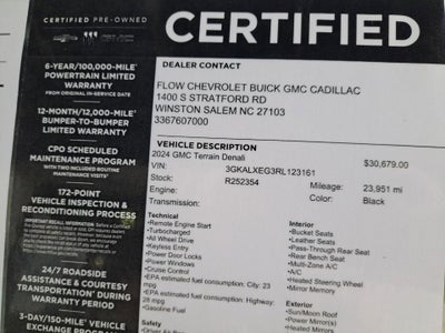 2024 GMC Terrain Denali