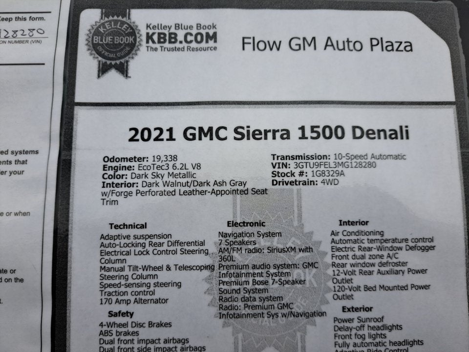 2021 GMC Sierra 1500 Denali