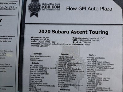2020 Subaru Ascent Touring
