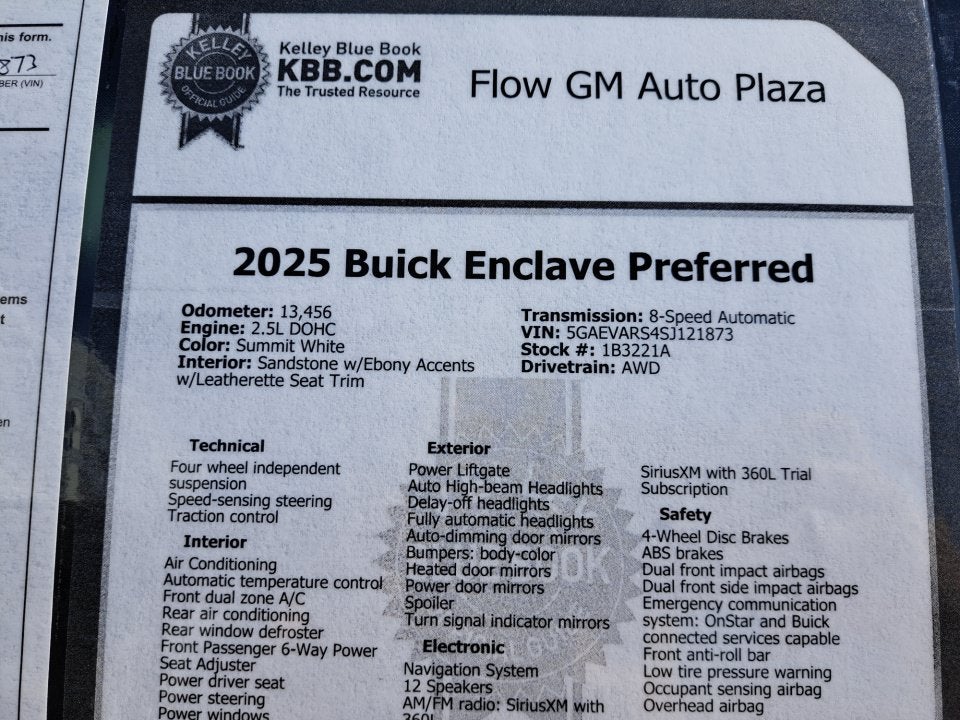 2025 Buick Enclave Preferred