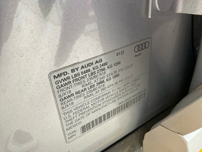2022 Audi Q5 Premium 45 TFSI S line quattro S tronic