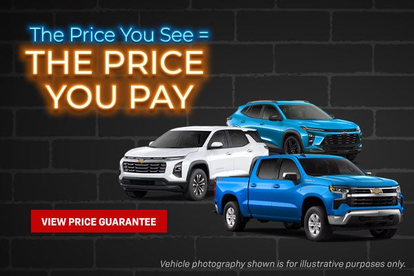 The price you see is the price you pay