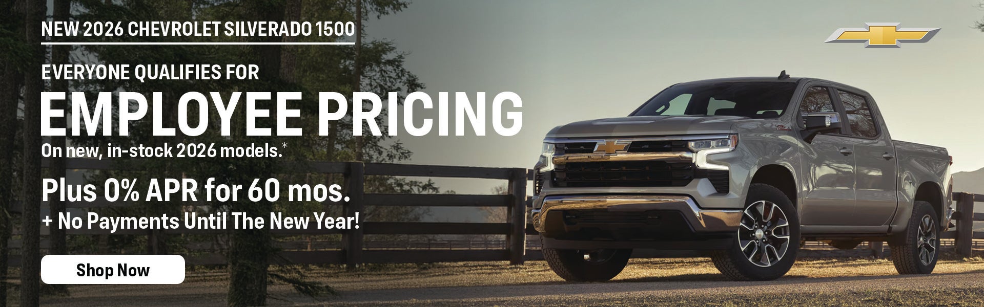 Silverado Employee Pricing