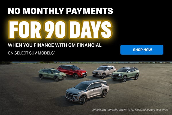 No Monthly Payments For 90 Days